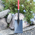 Rhinoceros Fiberglass Handle Digging Shovels Carbon Steel D-handle Square Garden Spade